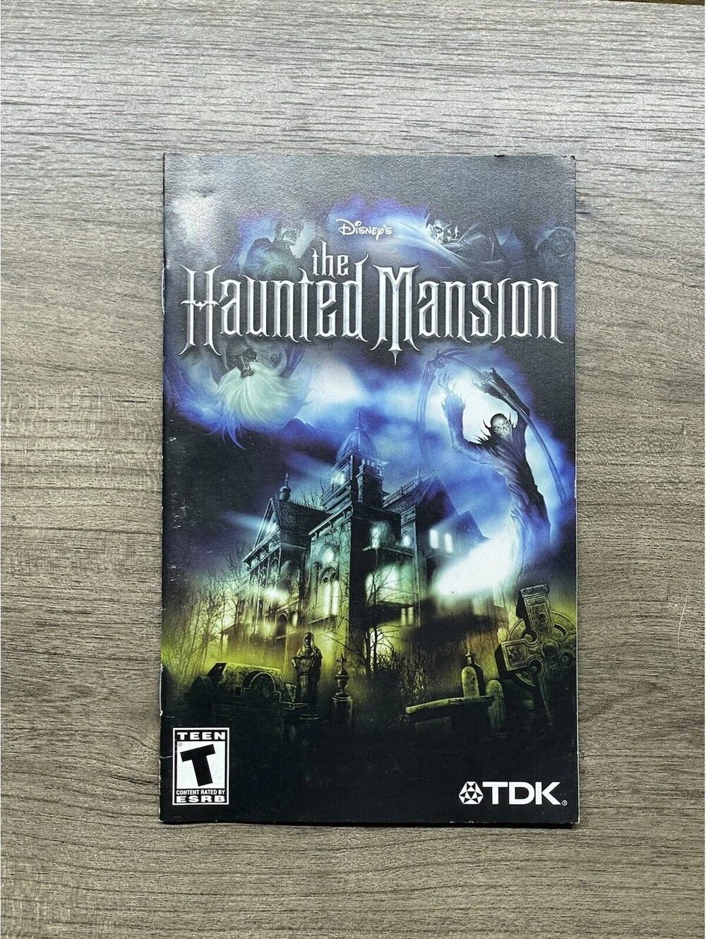 The Haunted Mansion - PS2 PlayStation 2 w/ Movie Ticket - Complete CIB w/ Manual